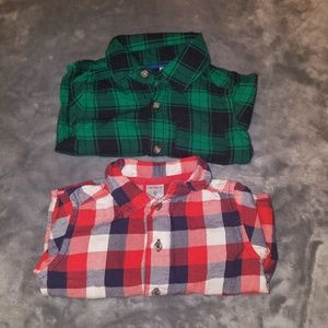 Carter's Flannel Shirts